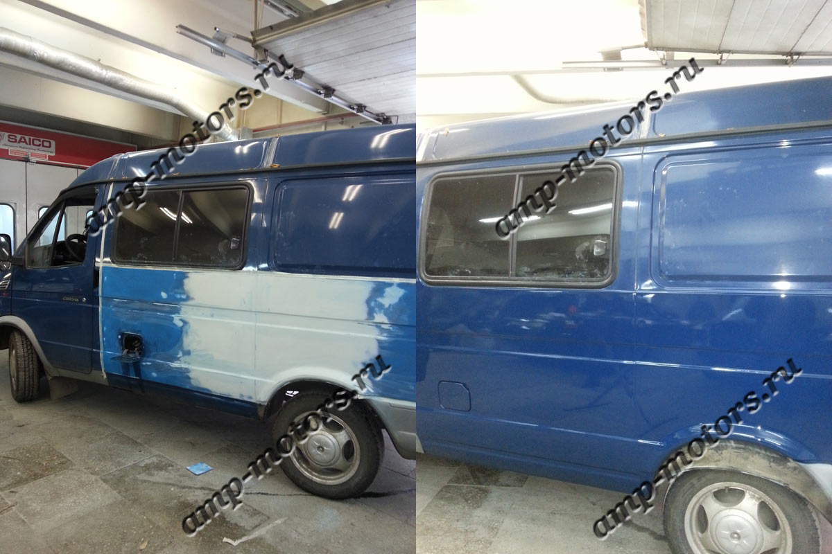 Кузовной ремонт и покраска GAZ Газель-NEXT (ГАЗ ГАЗель-Некст) - низкие цены, гарантия!